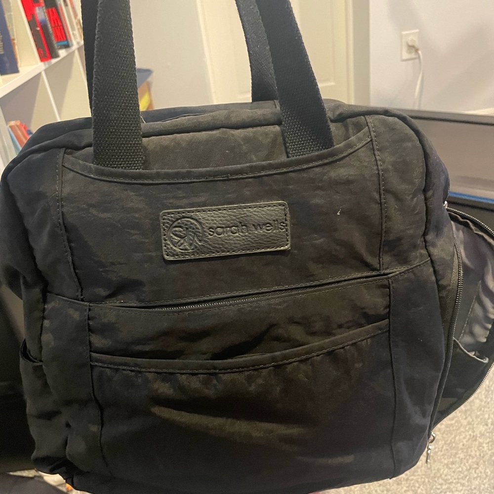 Sarah Wells Pumping Backpack with Structured Design and Durable Finish